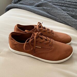 WHITIN Men's Canvas Tan Sneakers Size 11.5